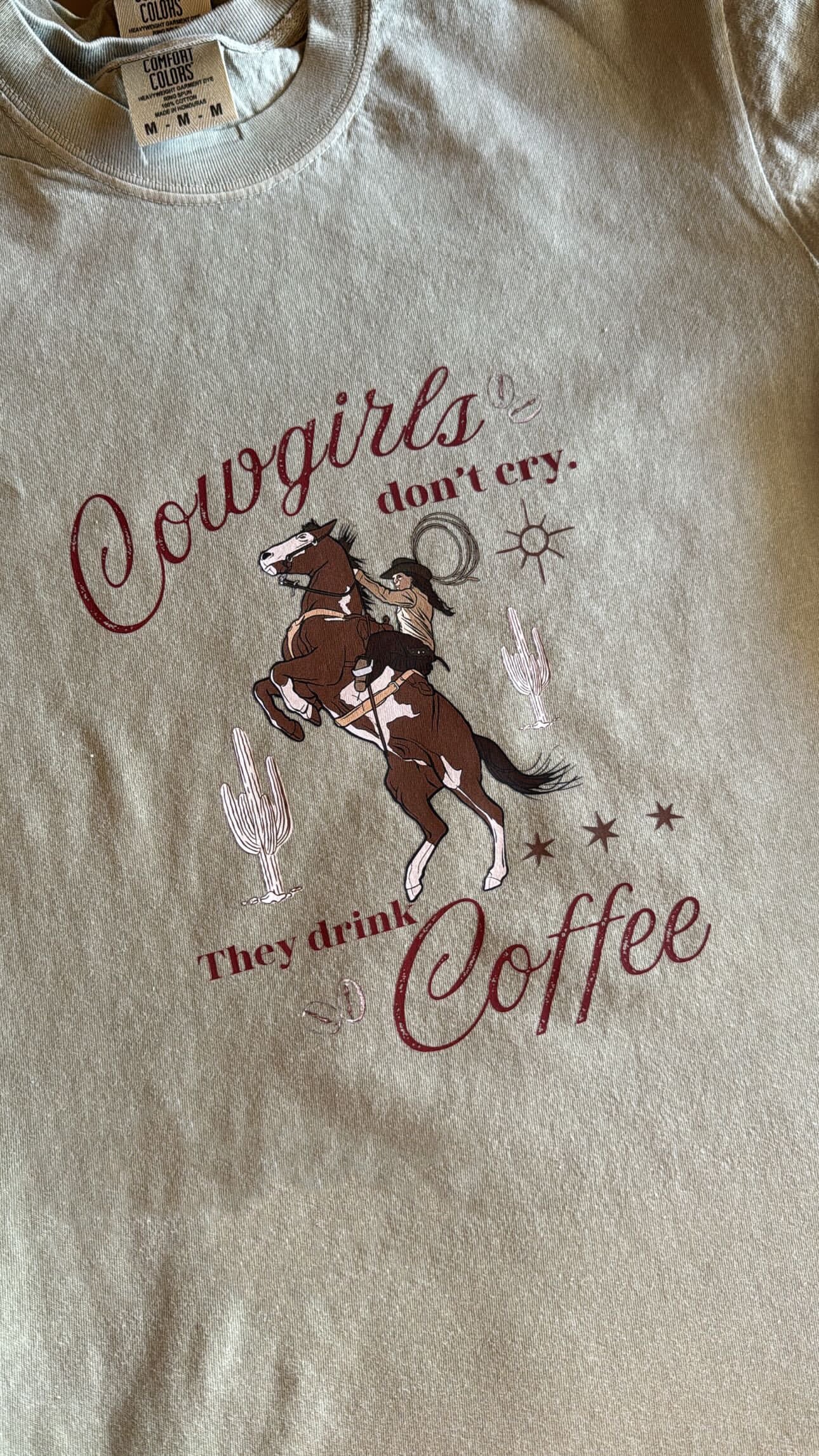 Cowgirls don’t Cry Tee PREORDER